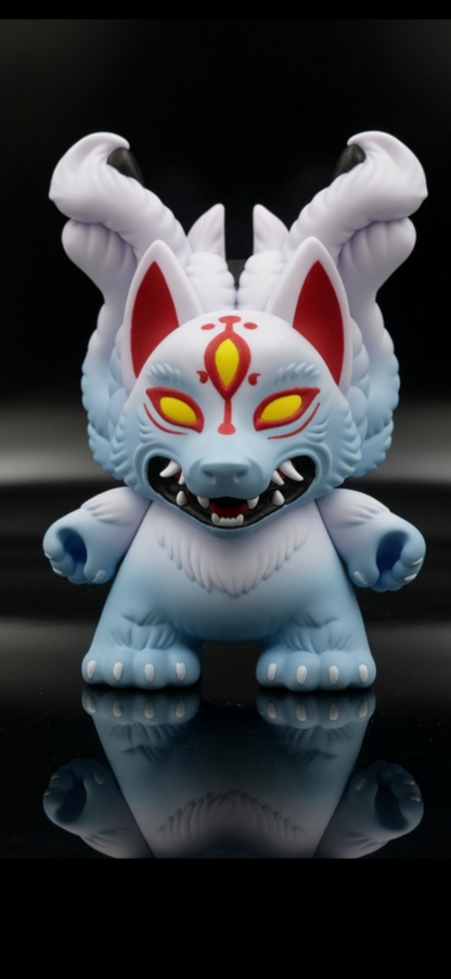 Kidrobot 2019 Candie Bolton "Kyuubi" 8" Dunny — White Version (New in Box)